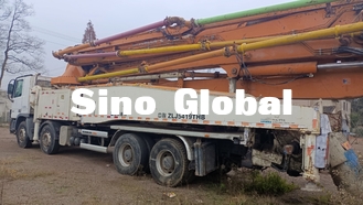LKW Zoomlion 63M Used Concrete Pump mit Scania-Fahrgestellen mit Modell 2013