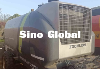 Schwarze grüne benutzte konkrete Anhänger-Pumpe Zoomlion HBT80 174kw