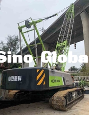 Verwendetes QUY80 Zoomlion 80 Ton Crawler Crane mit 58m Boom-Länge