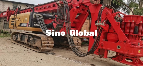 Sany SR285R 2018 benutzte Drehbohrgerät 5~24 U/min 300KW
