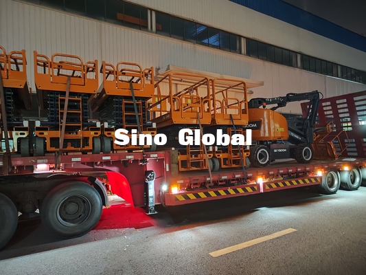 Mann-Boom-Aufzug elektrisches Skyboom SSL-12HD Scissor Arbeitshöhe des Boom-Aufzug-12m