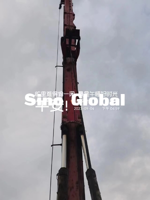 Sany verwendetes Drehbohrgerät SR405R 2021 6352 Stunden