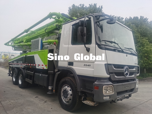 Vorbildlicher 2013 56m benutzter Betonpumpe-LKW Zoomlion mit Mercedes Benz Chassis