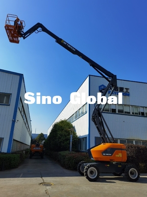 CER genehmigte die gegliederte Dieselkapazität des Boom-Aufzugs SKYBOOM GTZZ-18J 250KG