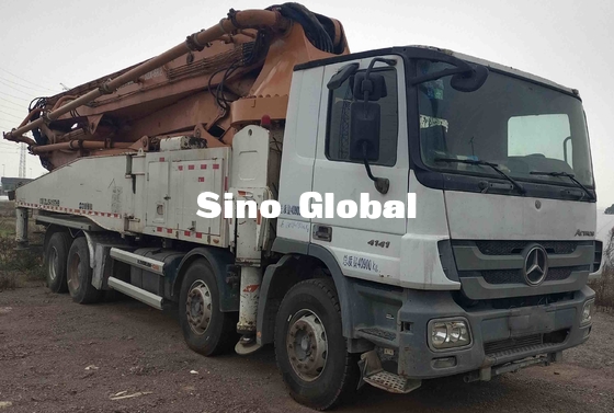 Zoomlion benutzte Betonpumpe-LKW 52m Euro3 mit Mercedes Benz Chassis