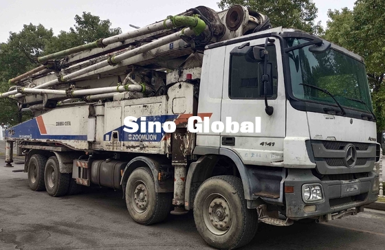 Verwendetes Zoomlion modellieren 2013 56m Betonpumpe-LKW mit Mercedes Benz Chassis