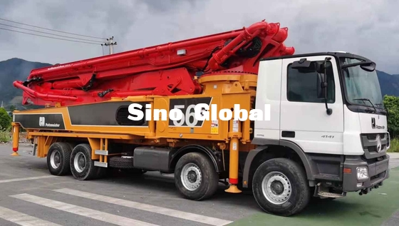 Diesel-LKW benutztes Betonpumpe M56-5 148M Putzmeister ³ /H mit 5 Abschnitten