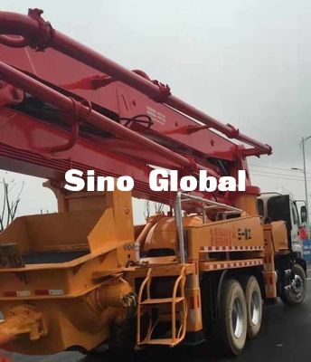 37 Meter verwendeter Betonpumpe-LKW 100m ³ /H 8.3mpa 12mpa Druck