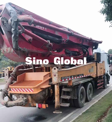 Boom benutzter Betonpumpe-LKW 46m/4 Rohr CER Zertifikat des Abschnitt-125mm