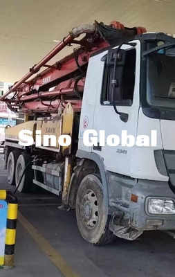 LKW Sany-Marken-37M Used Concrete Pump mit dem 5 Boom-Abschnitt