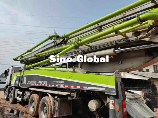 56M Concrete Pump Truck mit Boom benutztem Modell ZLJ5440THBK 56X-6RZ
