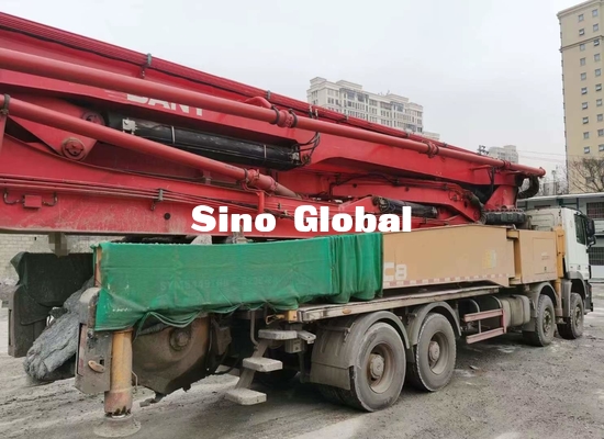 2. Hand-56m Pumpen-LKW Sany-Marke mit Modell Mercedes Benzs 3341