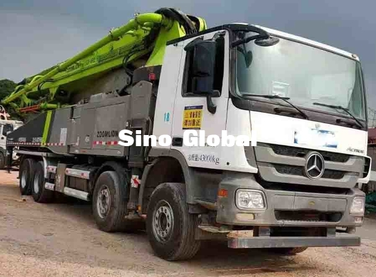 Zoomlion benutzte Betonpumpe-LKW, benutzter konkreter Boom tauscht 52 Meter 300KW