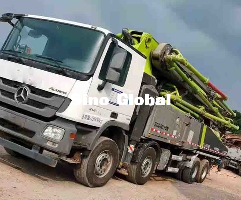 Zoomlion benutzte Betonpumpe-LKW, benutzter konkreter Boom tauscht 52 Meter 300KW