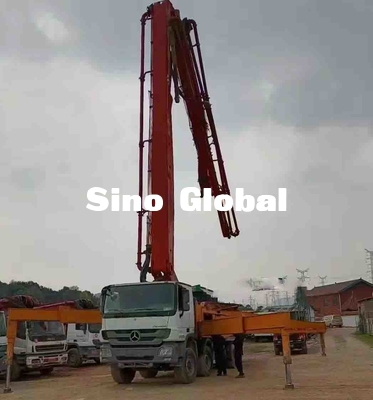 SY5419THB 56 benutzte Betonpumpe-LKW 56M die vertikale Reichweite von 6 Abschnitt