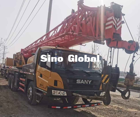 STC200C5 verwendeter Lorry Crane, Geschwindigkeit Sany 20 Ton Truck Crane 80km/H