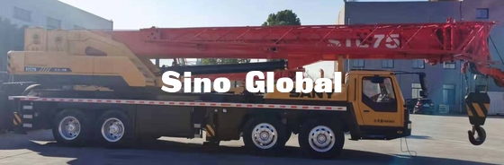 2. Hand 75 Ton Truck Crane Sany STC75 mit 12m Hauptboom 80Km/h