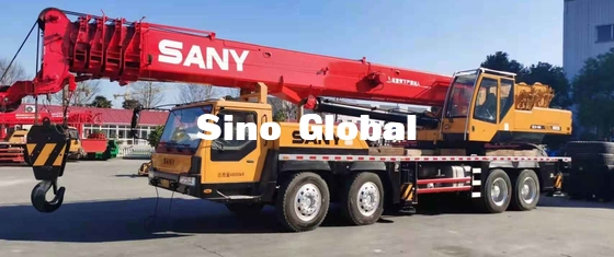 2. Hand 75 Ton Truck Crane Sany STC75 mit 12m Hauptboom 80Km/h