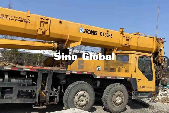 zweite Hand-XCMG Boom-LKW, 35 Ton Truck Crane Sany QY35K5
