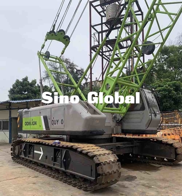 Verwendetes QUY80 Zoomlion 80 Ton Crawler Crane mit 58m Boom-Länge