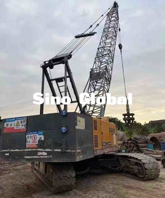 50 Tonnen Kapazität benutzte Raupen-Crane Sanys SCC550E 400L Kraftstofftank-