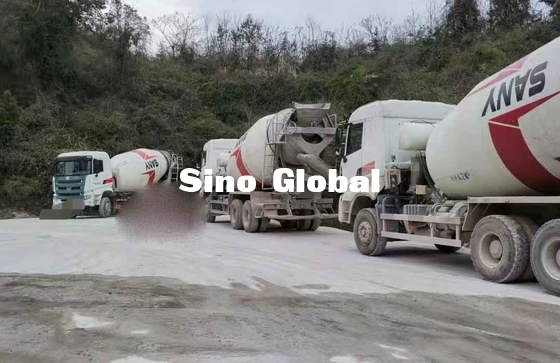 Sany verwendete Maschinen-Energie Mischer-LKW 12M ³ Kapazitäts-257KW