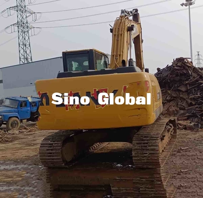 Sany SY215C Energie benutzte der Kettenbagger-Maschinen-128kw/2000rpm
