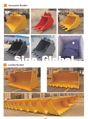 Alle Sino globale Marke Marken-Bagger-Eimer und Zubehörs
